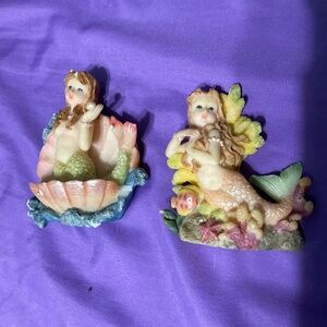 2 mermaid refidgetator or locker magnets. H147